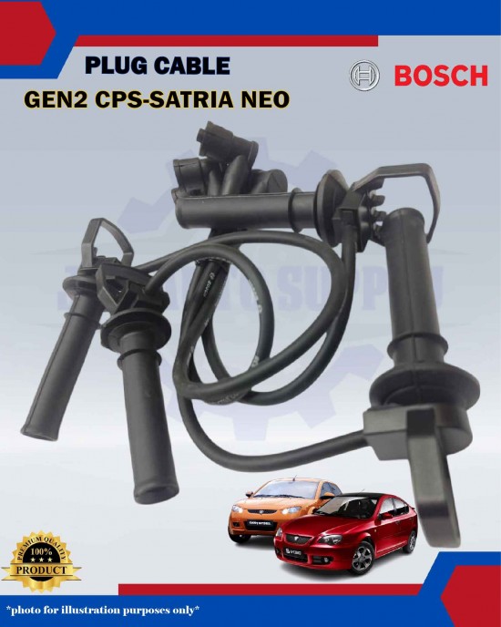 Showing image for Proton GEN2 CPS-Satria Neo-Exora CPS-Spark Plug Cable-BOSCH-0986AM0051 Proton GEN2 CPS-Satria Neo-Exora CPS-Spark Plug Cable-BOSCH-0986AM0051 image