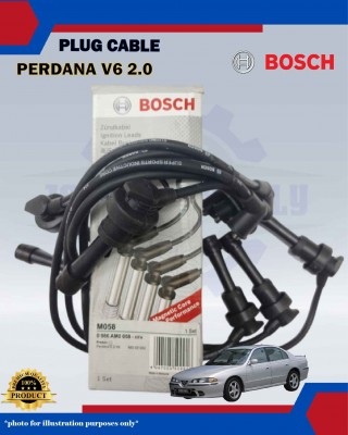 Proton Perdana V6 2.0cc-Spark Plug Cable-BOSCH-0986AM0058