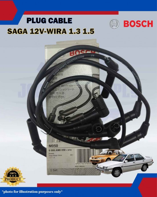 Showing image for Proton Saga 12V-Wira 1.3cc 1.5cc-Spark Plug Cable-BOSCH-0986AM0050 Proton Saga 12V-Wira 1.3cc 1.5cc-Spark Plug Cable-BOSCH-0986AM0050 Plug Cable image