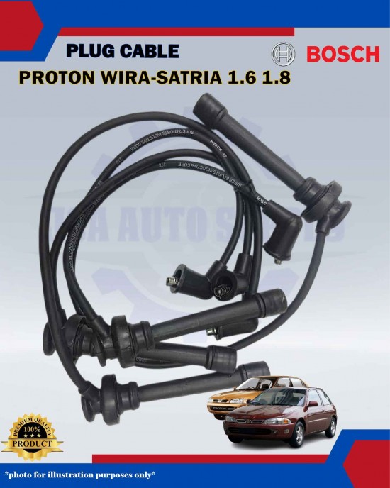 Showing image for Proton Wira 1.6cc 1.8cc-Satria 1.6cc 1.8cc-Spark Plug Cable-BOSCH-0986AM0057 Proton Wira 1.6cc 1.8cc-Satria 1.6cc 1.8cc-Spark Plug Cable-BOSCH-0986AM0057 Plug Cable image
