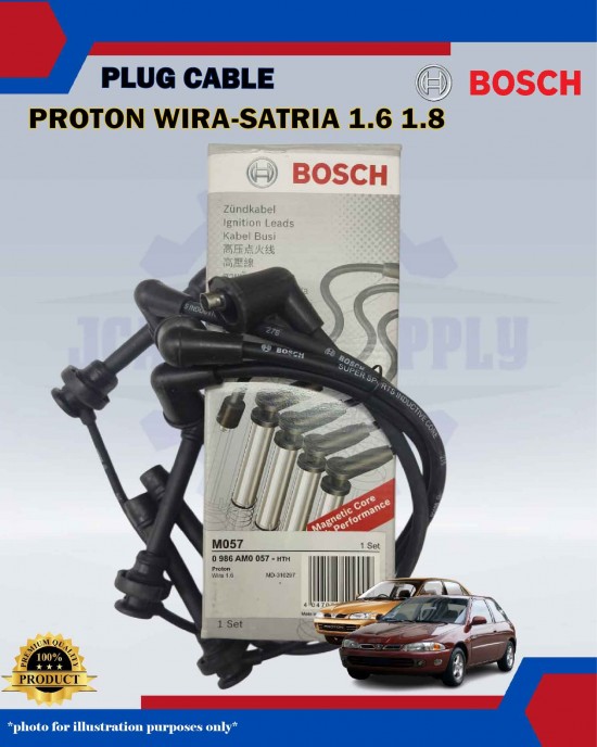 Showing image for Proton Wira 1.6cc 1.8cc-Satria 1.6cc 1.8cc-Spark Plug Cable-BOSCH-0986AM0057 Proton Wira 1.6cc 1.8cc-Satria 1.6cc 1.8cc-Spark Plug Cable-BOSCH-0986AM0057 Plug Cable image