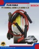 Toyota Corolla AE80 1.3cc-AE82 1.6cc-Celica AT160 1.6cc-Spark Plug Cable-BOSCH-0986AM0017 Plug Cable image