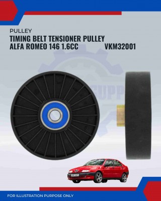 Timing Belt Tensioner Pulley-Alfa Romeo 146 1.6cc-VKM32001 Timing Belt Tensioner Pulley-Alfa Romeo 146 1.6cc-VKM32001