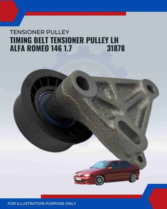 Timing Belt Tensioner Pulley LH-Alfa Romeo 146 1.7cc-31878-60586519 Timing Belt Tensioner Pulley LH-Alfa Romeo 146 1.7cc-31878-60586519