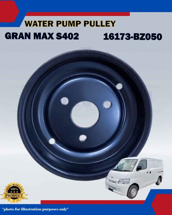 Daihatsu Gran Max S402 Water Pump Pulley-16173-BZ050 Daihatsu Gran Max S402 Water Pump Pulley-16173-BZ050