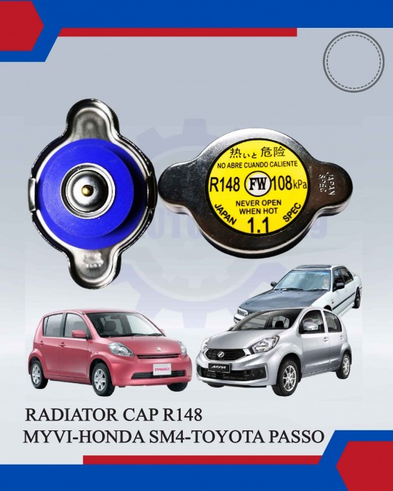 Showing image for Radiator Cap-Honda Accord SM4-Toyota Passo-Perodua Myvi-Viva-Nissan Sentra N16-Hyundai Elantra-FW-R148 Radiator Cap-Honda Accord SM4-Toyota Passo-Perodua Myvi-Viva-Nissan Sentra N16-Hyundai Elantra-FW-R148 image