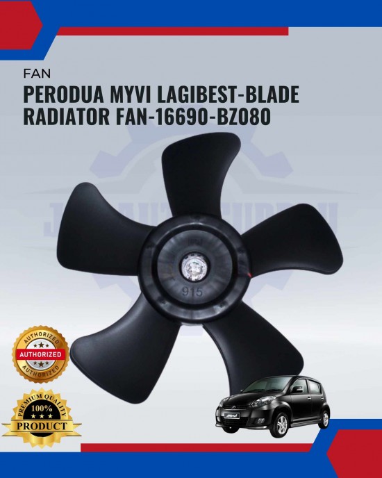 Perodua Myvi Lagibest-Blade Radiator Fan-16690-BZ080 image