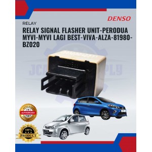 Relay Signal Flasher Unit-Perodua Myvi-Myvi Lagi Best-Viva-Alza-Denso-81980-BZ020 Relay Signal Flasher Unit-Perodua Myvi-Myvi Lagi Best-Viva-Alza-Denso-81980-BZ020
