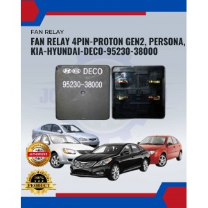 Fan Relay 4Pin-Proton Gen2-Persona-Kia-Hyundai-Deco-95230-38000
