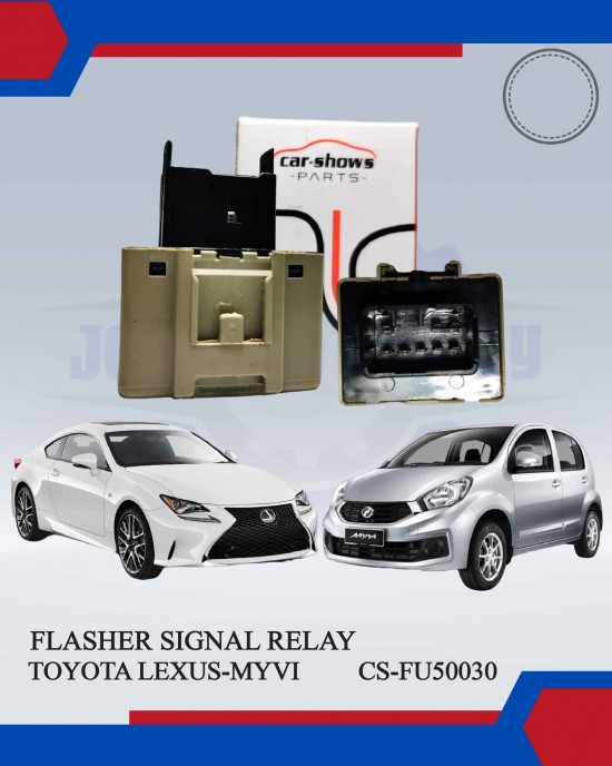 Flasher Signal Relay 8 Pin-Toyota Lexus-Perodua Myvi-Car-Shows-81980-50030-CS-FU50030 image