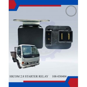 Starter Relay 4 Pin 12v-Hicom 2.8-108-030404 Starter Relay 4 Pin 12v-Hicom 2.8-108-030404