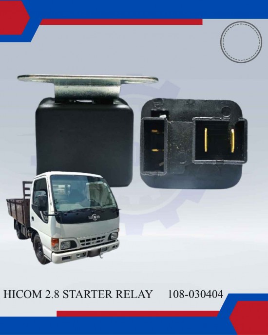 Starter Relay 4 Pin 12v-Hicom 2.8-108-030404 image