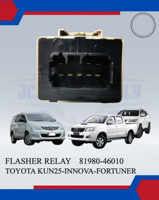 Flasher Relay-Toyota Hilux Kun25-Fortuner-Innova-Daishin-81980-46010-185-KUN25-A image