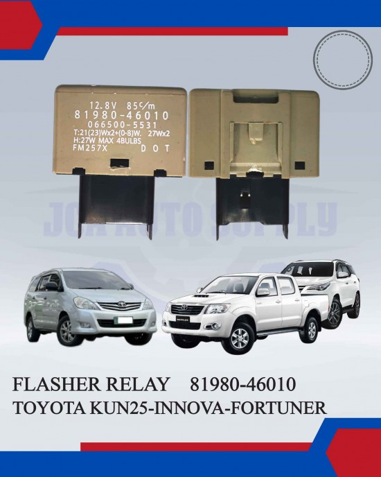 Flasher Relay-Toyota Hilux Kun25-Fortuner-Innova-Daishin-81980-46010-185-KUN25-A image