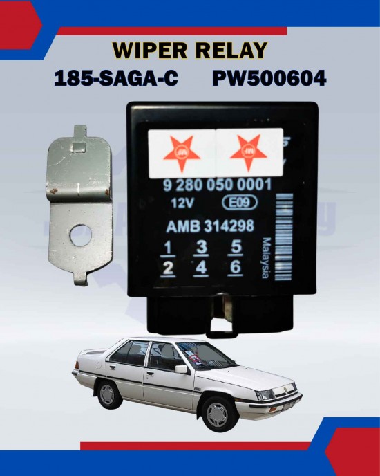 Wiper Relay 12v-Proton Saga Old Mode-DAISHIN-PW500604/185-SAGA-C image