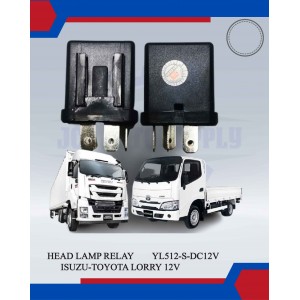 Head Lamp Relay 5 Pin-Isuzu-Toyota Lorry 12V-YL512-S-DC12V