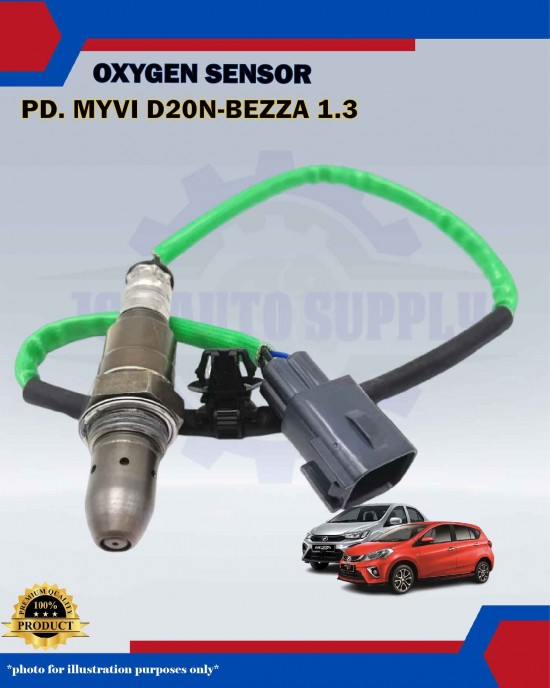 Perodua Myvi D20N-Bezza 1.3cc-Axia-Toyota Agya 1.2cc-Veloz-Yaris-Vios-Oxygen Sensor-89467-BZ020