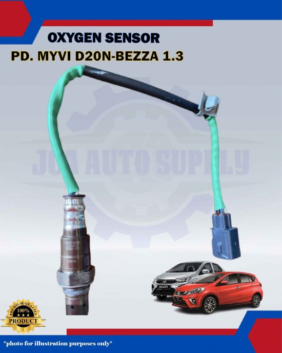 Perodua Myvi D20N-Bezza 1.3cc-Axia-Toyota Agya 1.2cc-Veloz-Yaris-Vios-Oxygen Sensor-89467-BZ020