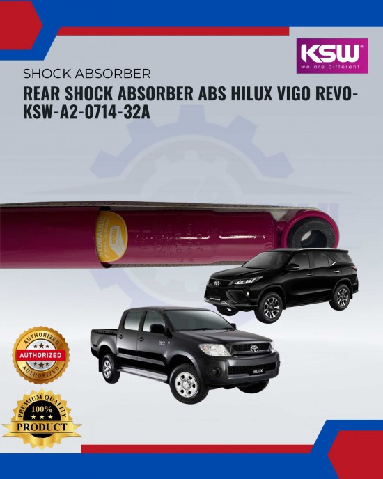 Showing image for Rear Shock Absorber Abs Hilux Vigo Revo-KSW-A2-0714-32A (Price for 2pcs) Rear Shock Absorber Abs Hilux Vigo Revo-KSW-A2-0714-32A (Price for 2pcs) image