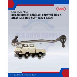 Nissan Homer. Cabstar. Caravan. Homy. Atlas-Side Rod Assy-48520-T3026(RH)