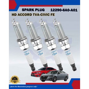 Honda Double Iridium Spark Plug-Honda Accord TVA-CV1-Civic FE-12290-6A0-A01-DILKAR8P8SY