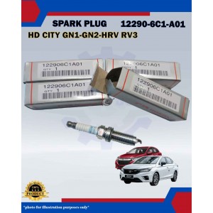 Honda Double Iridium Spark Plug-Honda City GN1-HRV RV5-City T00-12290-6C1-A01-DILZKAR7D11S Honda Double Iridium Spark Plug-Honda City GN1-HRV RV5-City T00-12290-6C1-A01-DILZKAR7D11S