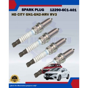 Honda Double Iridium Spark Plug-Honda City GN1-HRV RV5-City T00-12290-6C1-A01-DILZKAR7D11S