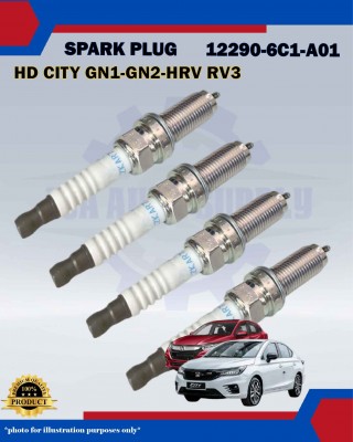 Honda Double Iridium Spark Plug-Honda City GN1-HRV RV5-City T00-12290-6C1-A01-DILZKAR7D11S