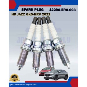 Honda Double Iridium Spark Plug-Honda Jazz GK5-HRV 2022-CRZ-12290-5R0-003-DILZKAR7C11S