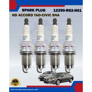 Honda Iridium Spark Plug-Honda Accord TAO-Civic FD SNA-Stream RN6-RN8-12290-R62-H01-IZFR6K11NS