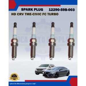 Honda Iridium Spark Plug-Honda CRV TME-Civic TEA-FC Turbo-Jade 1.5cc-12290-59B-003-ILZKAR8H8S