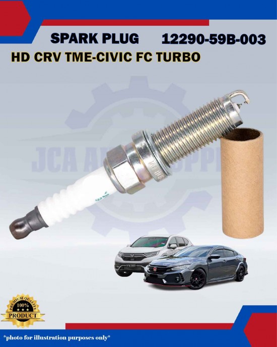 Honda Iridium Spark Plug-Honda CRV TME-Civic TEA-FC Turbo-Jade 1.5cc-12290-59B-003-ILZKAR8H8S Honda Iridium Spark Plug-Honda CRV TME-Civic TEA-FC Turbo-Jade 1.5cc-12290-59B-003-ILZKAR8H8S