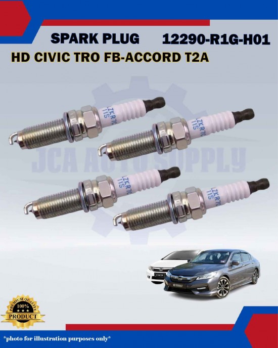 Honda Super Iridium Spark Plug-Honda Civic FB-Accord T2A-CRV TOA-12290-R1G-H01-SILZKR7C11S Honda Super Iridium Spark Plug-Honda Civic FB-Accord T2A-CRV TOA-12290-R1G-H01-SILZKR7C11S