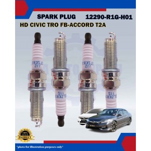 Honda Super Iridium Spark Plug-Honda Civic FB-Accord T2A-CRV TOA-12290-R1G-H01-SILZKR7C11S