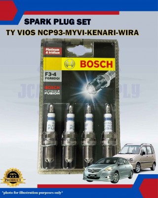 Spark Plug Platinum & Iridium Set-Perodua Myvi 1.0cc-Kenari-Viva 1.0cc-850-Perdana-Wira 1.6cc-Vios NCP93-F3-4-FGR8DQI Spark Plug Platinum & Iridium Set-Perodua Myvi 1.0cc-Kenari-Viva 1.0cc-850-Perdana-Wira 1.6cc-Vios NCP93-F3-4-FGR8DQI