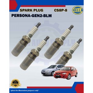 Spark Plug Set (4pcs)-Proton Persona-GEN2 Campro-Saga BLM-FLX-Exora CPS-Waja Campro-Preve-CS8P-8