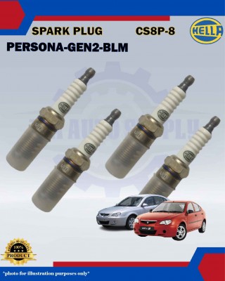 Spark Plug Set (4pcs)-Proton Persona-GEN2 Campro-Saga BLM-FLX-Exora CPS-Waja Campro-Preve-CS8P-8