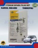 Spark Plug Yttrium Set (3pcs)-Perodua Kancil 650-850-Daihatsu Charade 1.0cc-Suzuki Swift 1.0cc-YH8RCP8U