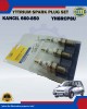 Spark Plug Yttrium Set (3pcs)-Perodua Kancil 650-850-Daihatsu Charade 1.0cc-Suzuki Swift 1.0cc-YH8RCP8U