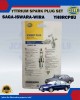 Spark Plug Yttrium Set (4pcs)-Proton Saga-Iswara-Satria-Wira-Toyota Corolla AE80-YH8RCP8U Spark Plug Yttrium Set (4pcs)-Proton Saga-Iswara-Satria-Wira-Toyota Corolla AE80-YH8RCP8U