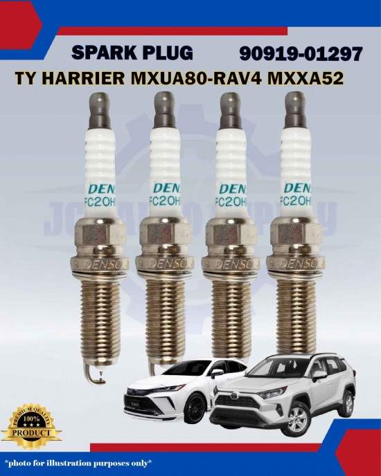 Toyota Double Iridium Spark Plug-Toyota Harrier MXUA80-RAV4 MXAA52-Lexus MZAA10-90919-01297-FC20HRQ8 Toyota Double Iridium Spark Plug-Toyota Harrier MXUA80-RAV4 MXAA52-Lexus MZAA10-90919-01297-FC20HRQ8