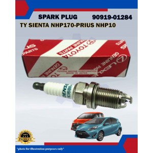 Toyota Double Iridium Spark Plug-Toyota Sienta NHP170-Prius NHP10-Corolla-Vitz-90919-01284-FK16BR-AL8 Toyota Double Iridium Spark Plug-Toyota Sienta NHP170-Prius NHP10-Corolla-Vitz-90919-01284-FK16BR-AL8