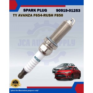 Toyota Iridium Spark Plug-Avanza F65-Altis ZRE141-Yaris NSP151-Sienta NSP170-Wish ZGE20-Prius Hybrid-Harrier ZSU60W-90919-01253-SC20HR11 Toyota Iridium Spark Plug-Avanza F65-Altis ZRE141-Yaris NSP151-Sienta NSP170-Wish ZGE20-Prius Hybrid-Harrier ZSU60W-90919-01253-SC20HR11