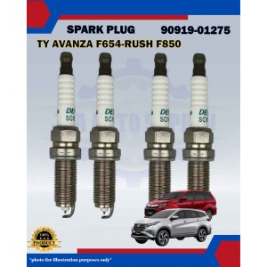 Toyota Iridium Spark Plug-Avanza F653-Rush-Altis-Bezza 1.3cc-Aruz-1.3cc-90919-01275-SC16HR11-IXEH20TT