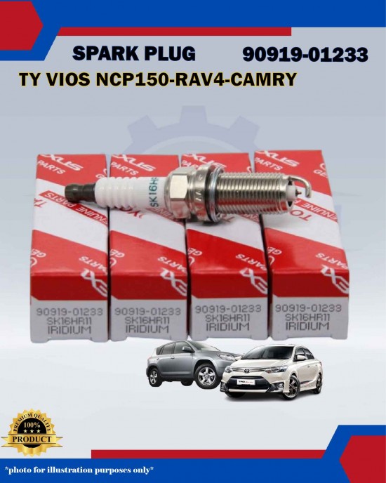 Toyota Iridium Spark Plug-Toyota Vios NCP150-Camry ASV50-Vellfire AGH30-90919-01233-SK16HR11 Toyota Iridium Spark Plug-Toyota Vios NCP150-Camry ASV50-Vellfire AGH30-90919-01233-SK16HR11