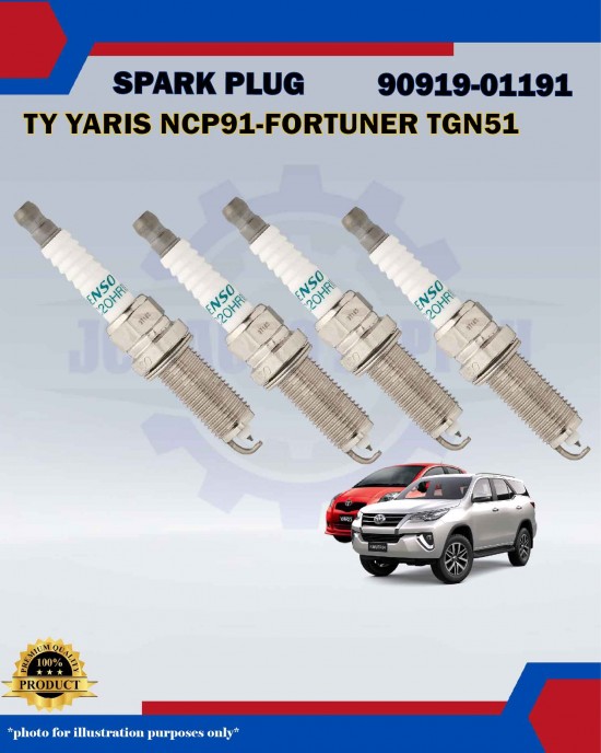 Toyota Iridium Spark Plug-Toyota Yaris NCP91-Hiace TRH203-Fortuner TGN51-90919-01191-SK20HR11 Toyota Iridium Spark Plug-Toyota Yaris NCP91-Hiace TRH203-Fortuner TGN51-90919-01191-SK20HR11