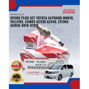 Toyota Alphard MNH10.Vellfire.Camry ACV30.ACV40.Estima ACR50 Spark Plug Set-0919-01210-SK20R11