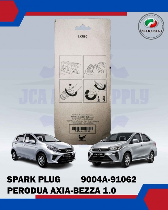 Perodua Axia - Bezza 1.0 Spark Plug - Original - 9004A-91062 Spark Plug & Plug Cables image