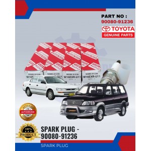 Spark Plug (W16EXR-U11)-Toyota Unser–Corolla-TOYOTA-90080-91236