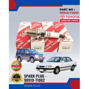 Spark Plug-K16R-U-Toyota Corolla-Vios-Landcruiser Prado-NCP93-150-RZJ95-EE111-TOYOTA- 90919-T1002